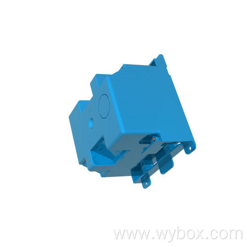 Switch Outlet Box Old Work 2 Gang box Blue 3 shallow electrical box B225R-UPC outlet box extender wall light